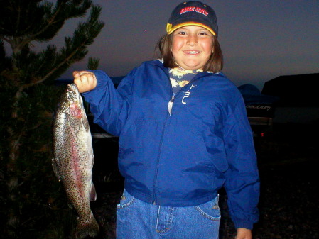 My little Shyenne's catch of the day.