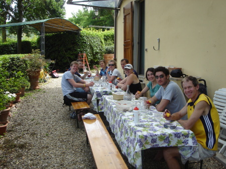 bike tour in florenze with Steven and Nelsons