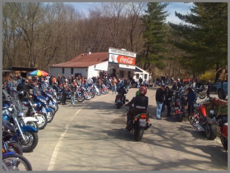 Rabbit Hash, Ky & a few hundred biker friends