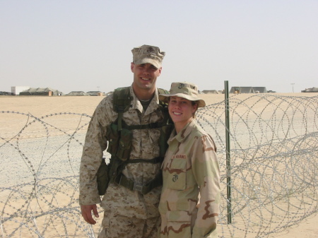 Daughter & Husband in Kuwait