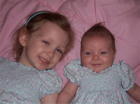My neices - Jessica and Sarah