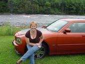 me and my car down by the river