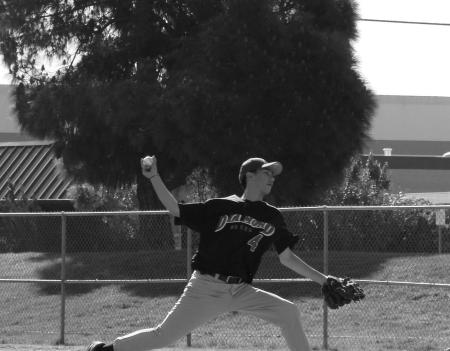 My son the future MLB Pitcher!