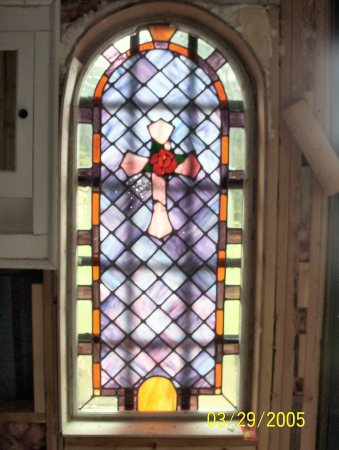 stain glass window