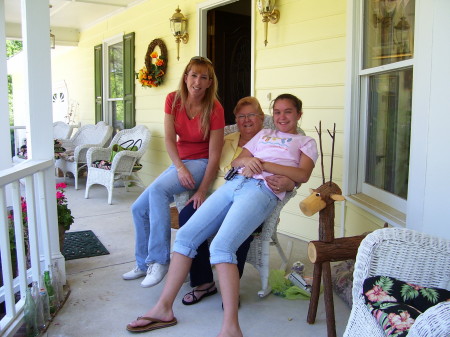 Louise, Jeannine and Morgan