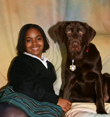 My Baby Girl & My Dog Redd