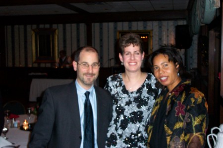 Greg, Susan and Jocelyn at 20th reunion