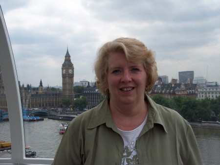 on The London Eye, July 2006