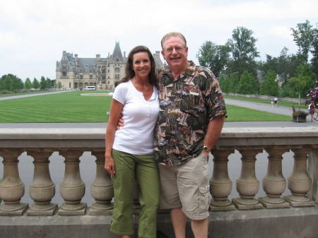 My wife of 25 years, Debi, and I at Biltmore Estate, Asheville, NC