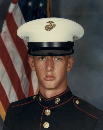 Marine Corps - Just after high school - Age 17 1/2