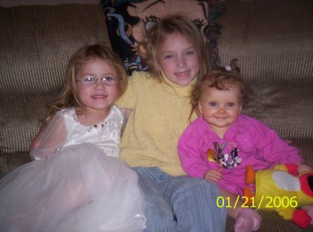 Cyanne, Cienna and Cadance- Three of our wonderful nieces