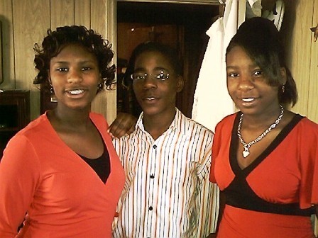 Ayana, Brandon and Candace