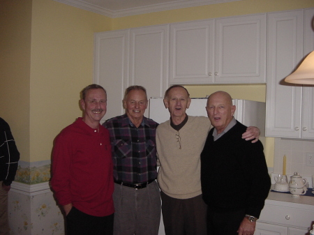 Me, Rudy, Doc and Jack, all old SEALS