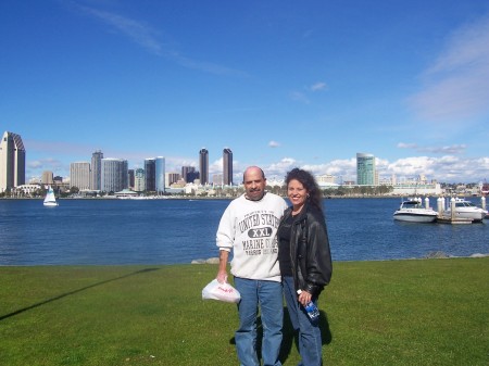 Me and My Hubby - San Diego - 2006