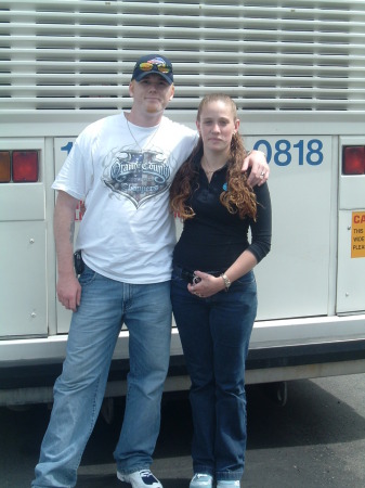 MY OLDEST SON STEVE AND YOUNGEST DAUGHTER AMANDA