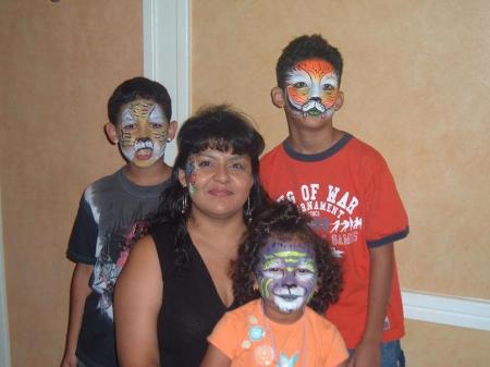 Me with the kids!