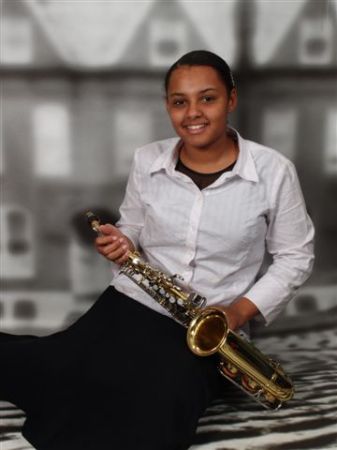 Keiana and "Mr. Sax"