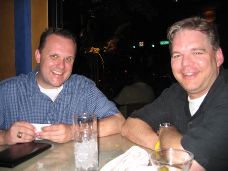 Me & Tim Hein (AMC '83 & A&M '88) in Austin, May 2005