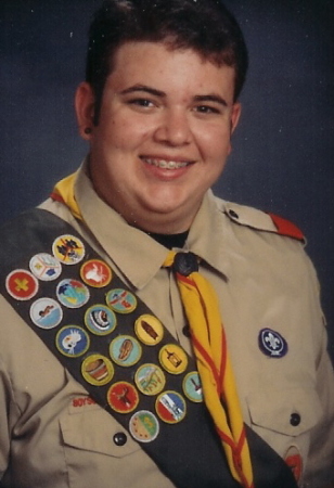 Daniel, 17  He is now an Eagle Scout