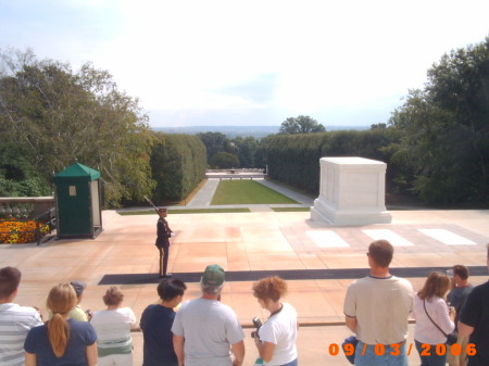 Tomb of the unknown soldier - Arlington National Cementary