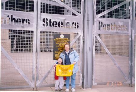 Deb and Nick at Heinz Field