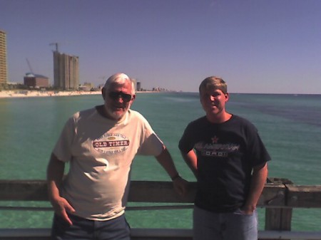 Me and Dad in Panama City 2006