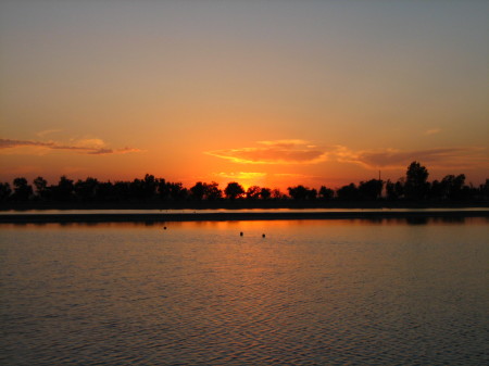 Sunset in Bakersfield