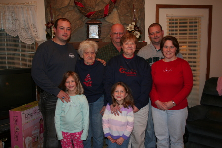 My Mom & My Family Christmas 2007