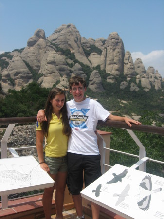 Brooke and Brett at Montserat 07.  Unbelievable mountain