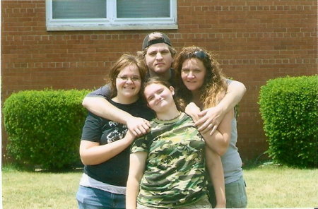 me and my kids at my oldest daughters graduation party 2007
