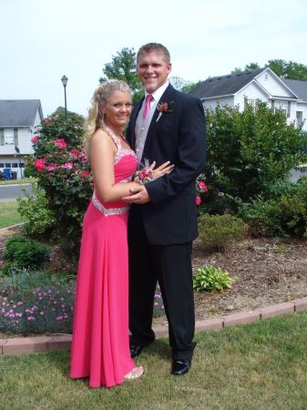 My daughter at Prom 2008