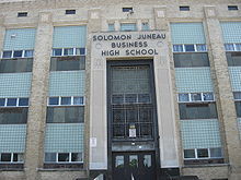 Solomon Juneau Business High School Logo Photo Album