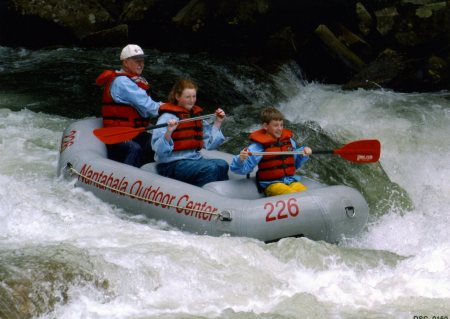 Nantahala 2006 with kids