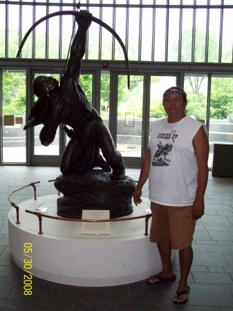 Me at the National Indian Museum in DC 5/2008