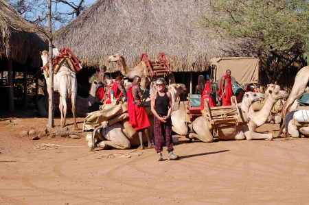 Me and Joe Camels in Africa