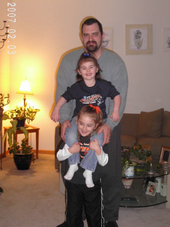 My girls and I, superbowl '07
