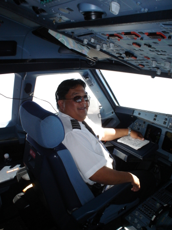 In my office at 39,000 feet
