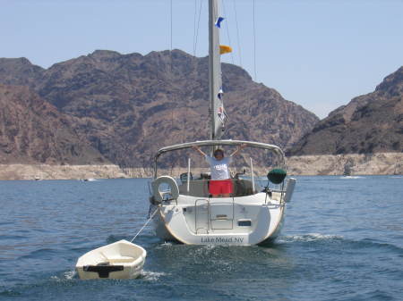 Sailing through the  "Narrows"