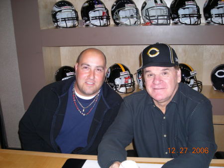 Pete Rose and me in Las Vegas