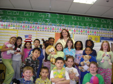 My class and I on Pajama Day.