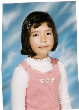 Her Kindergarten pic