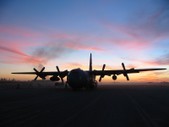C-130 at Sunset