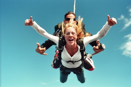 My first skydive.... Nov 2006