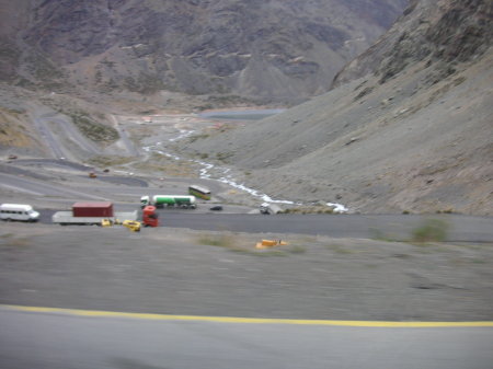 Climbing into the Andes