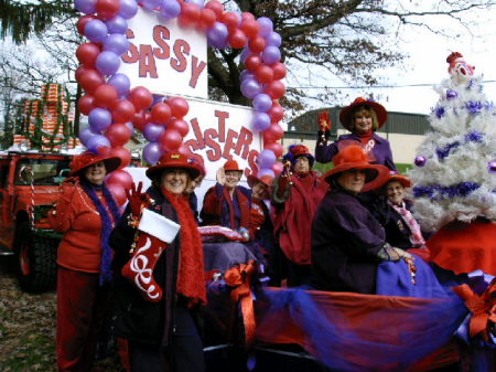 Red Hat Sassy Sisters Chapter Float