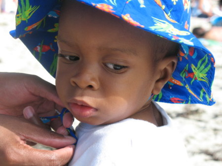 Jaden at the Beach