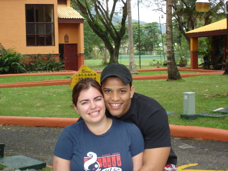 My fiance and I in Playa Dorada, Dominican Republic