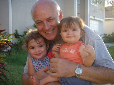 Mike and Granddaughters (Aleyha and Anna)