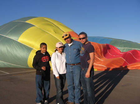 Balloon riding-New Mexico