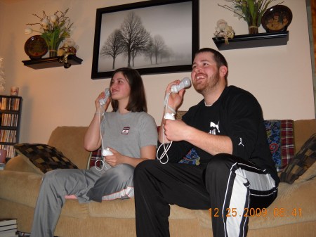 Playing WII